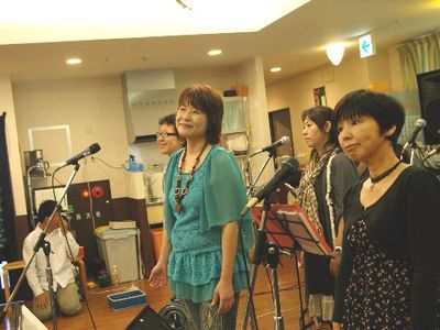 音楽イベントの居室