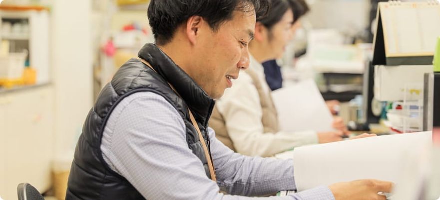 職員の様子・内観