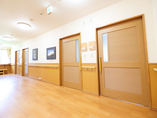 清潔感のある廊下