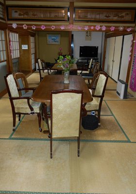 落ち着いた和室の居室