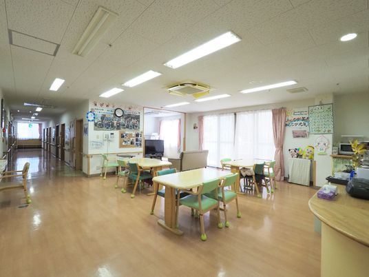 広々とした共有スペース
