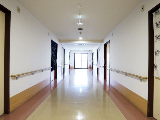 清潔な廊下の風景