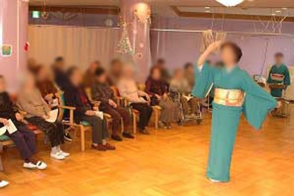 演芸を楽しむフロア