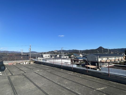 見晴らしの良い屋上