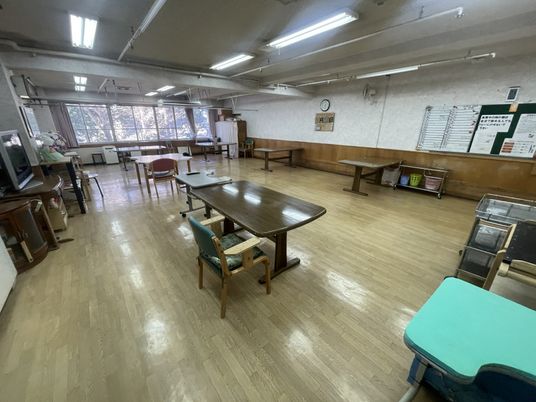 広々とした共用スペース