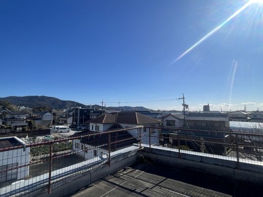 開放感ある屋上風景
