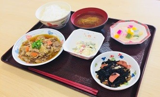見た目も美しい食事