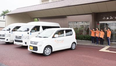 車両と職員の様子
