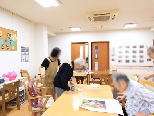 活動中の共有エリア