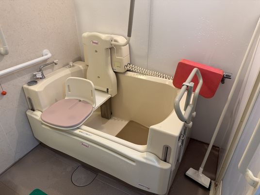 機能的な浴室設備