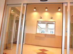 受付のあるエントランス