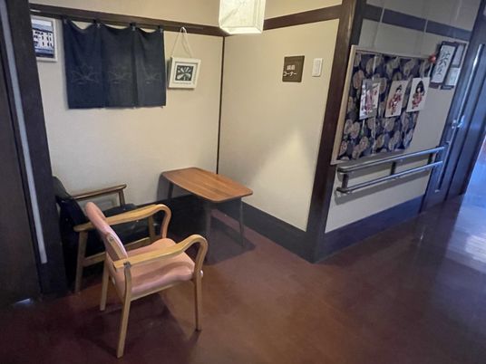 調和の取れた廊下