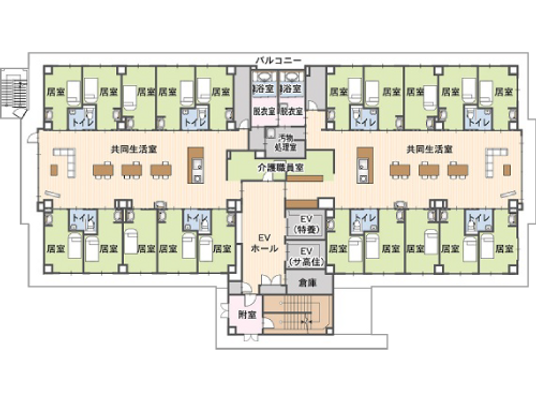 住居配置図平面図