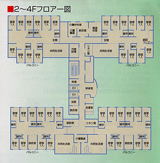 フロア全体図