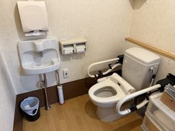 手すり付きトイレ