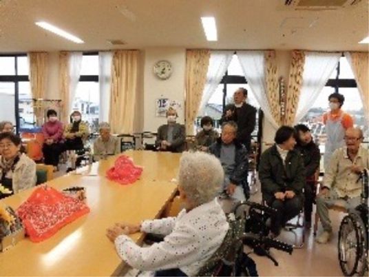 活動中の共有スペース