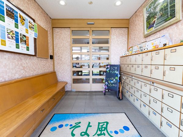 居心地の良いエントランス