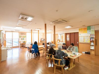 共有スペースの日常風景