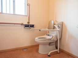 バリアフリートイレの様子