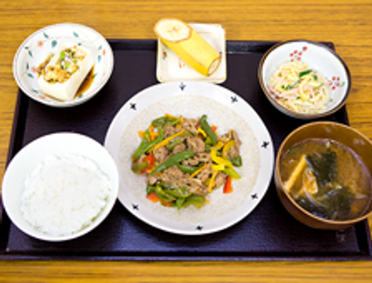 バランスの取れた料理