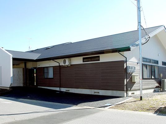 平屋の外観  