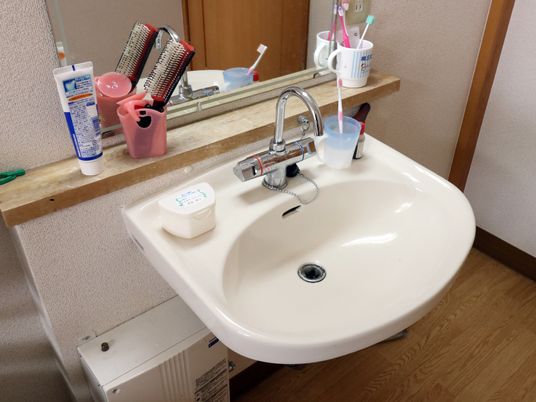 整った洗面台