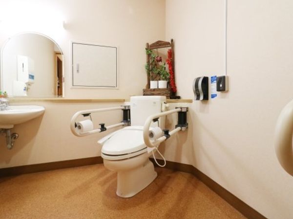 清潔感のあるトイレ空間