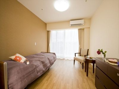 明るい居室の例