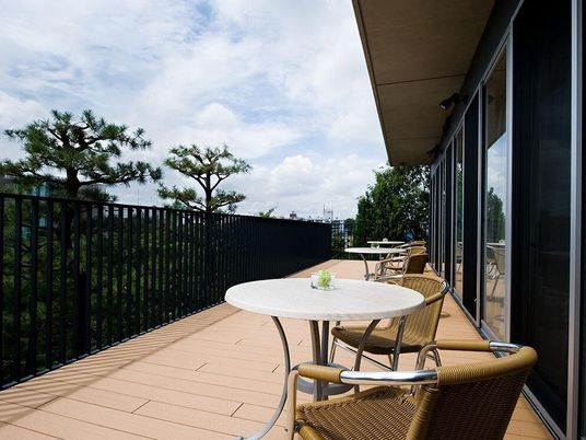 快適なテラススペース