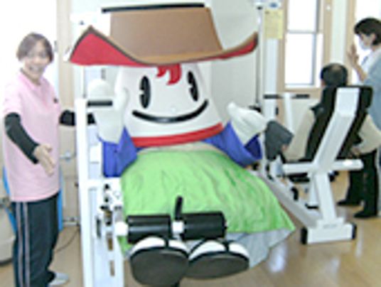 楽しく運動できる訓練室