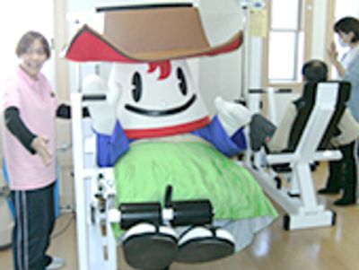 楽しく運動できる訓練室