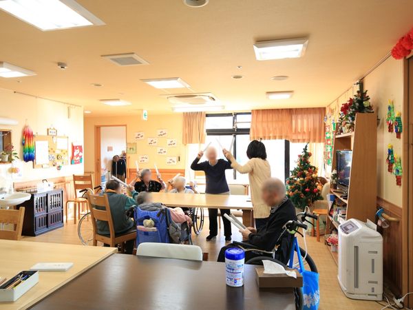 活動が行われる食堂