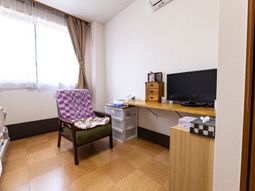 快適な洋室の一角