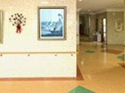 広々とした廊下