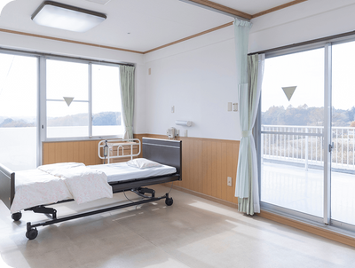 景色の良い居室