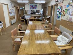 共有スペースと利用者様