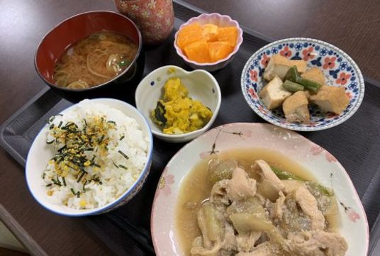 栄養バランスの取れた食事