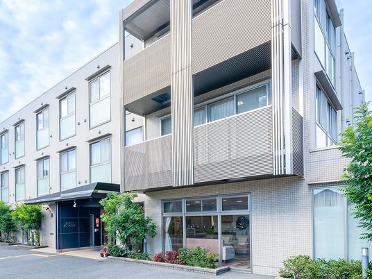 清潔感のある建物外観