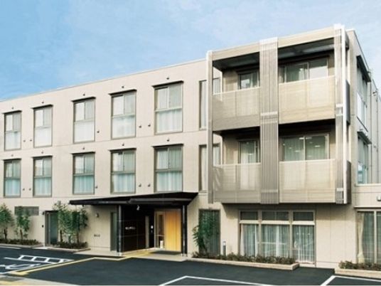 清潔感のある建物の外観