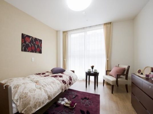 居心地の良い居室の一角