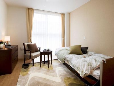 温かみのある居室風景