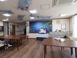 広々とした共有スペース