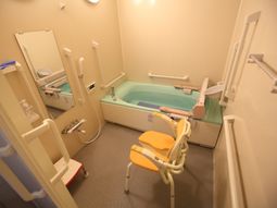 バリアフリー風呂設備