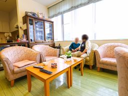 温かみのあるリビング空間