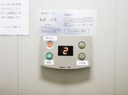 エレベーター制御パネル