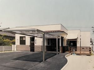 広々とした出入口