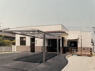 広々とした出入口