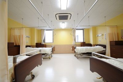 自然光が入る居室