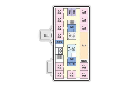 部屋配置図