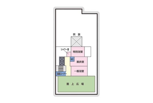 案内図のフロア構成